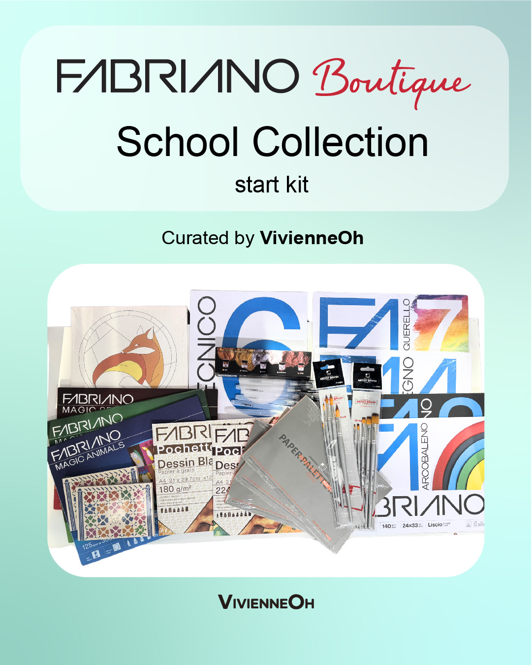 예술은 소수의 재능을 위한 것이 아닙니다.
모든 사람은 창작할 수 있습니다.
Fabriano School Collection은
학교와 교육기관, 아트 워크숍, 문화예술 프로그램을 위해 준비된
창작 교육 컬렉션입니다.
종이 한 장은 누군가에게는 숙제일 수 있지만,
누군가에게는 새로운 미래의 시작이 됩니다.
우리는 더 많은 사람들이 창작의 즐거움을 만날 수 있기를 바랍니다.
Fabriano School Collection
Creativity Starts Here.